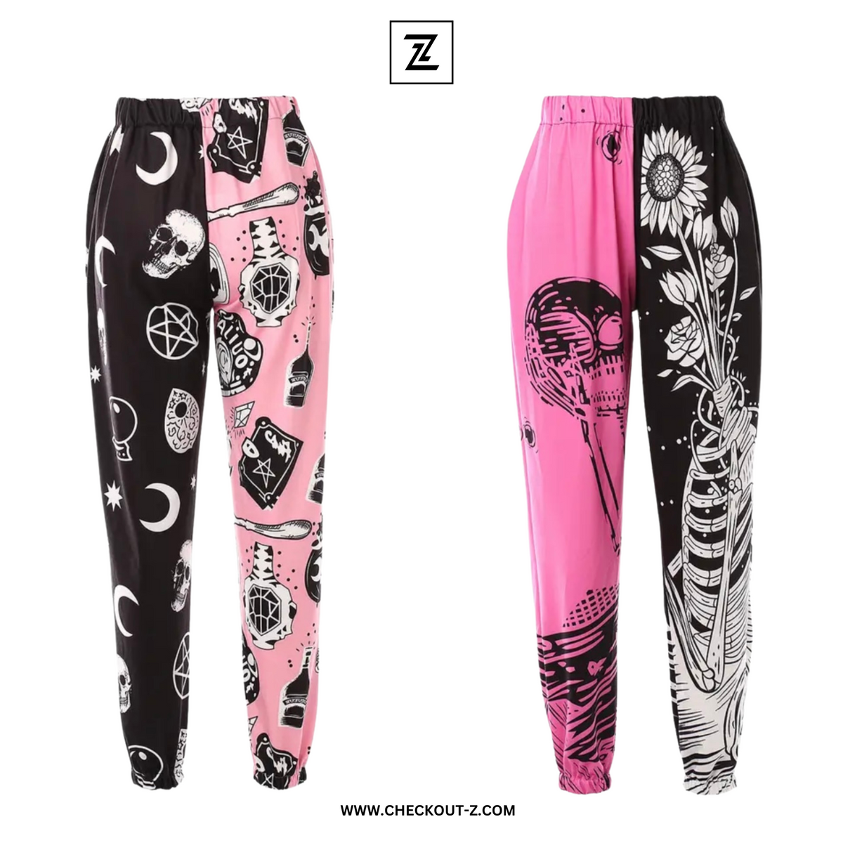 Women's Mystical Astral Aura & Dark Romance Joggers Combo