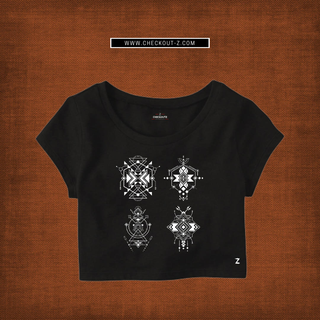 Women's Techno Crop Top