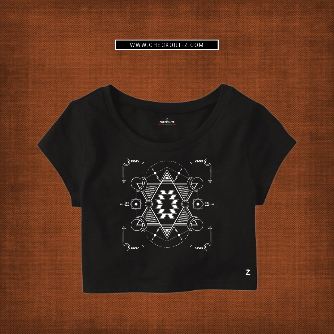 Women's Techno Crop Top