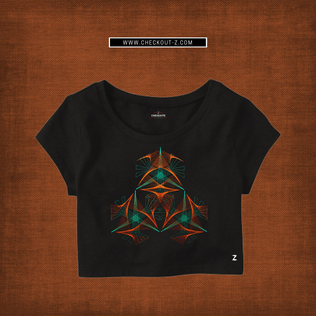 Women's Techno Crop Top