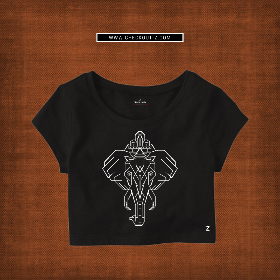 Women's Techno Crop Top
