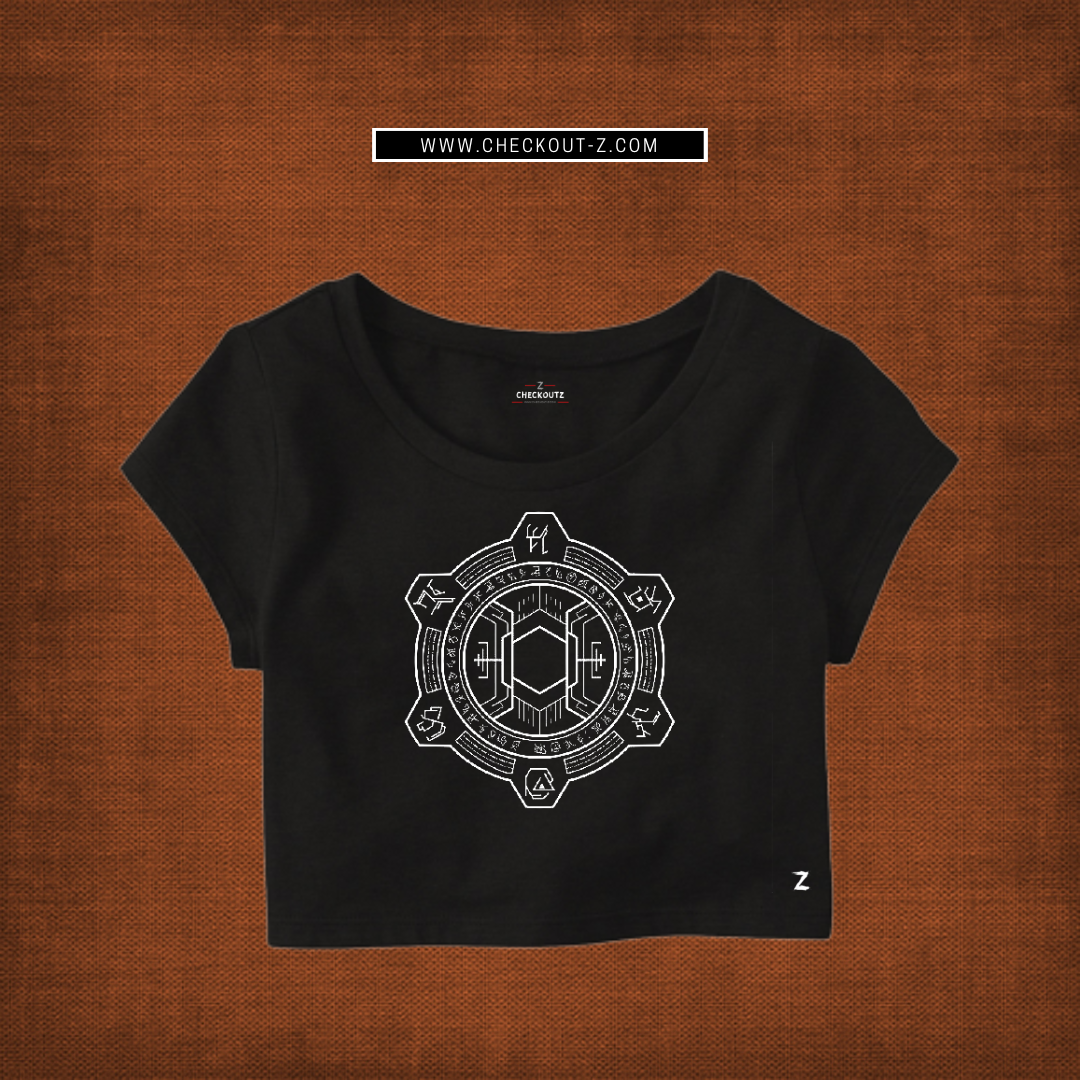 Women's Techno Crop Top